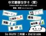 2nd Grade Go Math! Vocabulary Cards - Chapters 10-11 (Chin