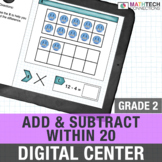 2nd Grade Google Slides Activities - Add and Subtract with