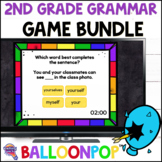 2nd Grade Grammar 11 Digital Review Games Year-Long BUNDLE