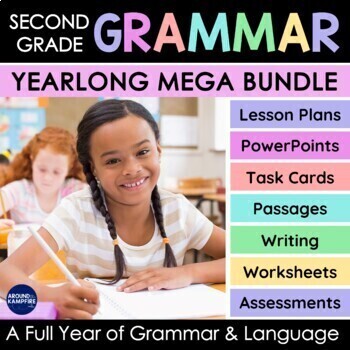 Preview of 2nd Grade Grammar Activities Yearlong MEGA BUNDLE