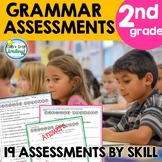 2nd Grade Grammar Assessments ~ Test Prep Format CC Aligne
