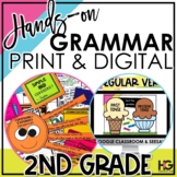 2nd Grade Grammar Bundle Digital and Print | Hands-on Gram