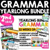 2nd Grade Grammar Bundle Grammar Activities for the Year P