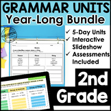 2nd Grade Grammar For the Year - Lesson Plans & Practice W