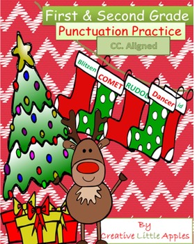 Preview of ***SALE***December - 1st/2nd Grade - Punctuation Practice - NO PREP {CC.Aligned}