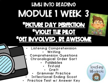 Preview of 2nd Grade HMH Into Reading Module 1 Week 3 - Picture Day Perfection