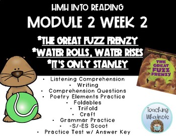 Preview of 2nd Grade HMH Into Reading Module 2 Week 2 - The Great Fuzz Frenzy