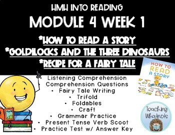Preview of 2nd Grade HMH Into Reading Module 4 Week 1 - How to Read a Story