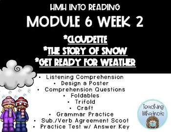 Preview of 2nd Grade HMH Into Reading Module 6 Week 2 Cloudette