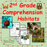 2nd Grade Habitats Reading Comprehension