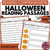 2nd Grade Halloween Activities Reading Passages with Compr