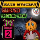2nd Grade Halloween Activity : Halloween Math Mystery Game - Tricking Treat