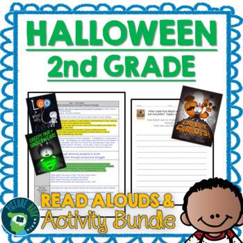2nd Grade Halloween Bundle - Read Alouds and Google Activities | TpT