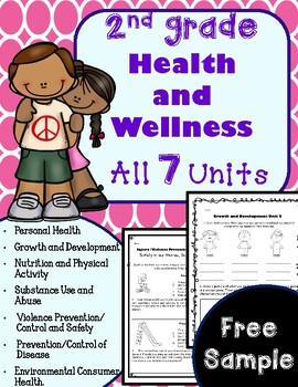 Preview of 2nd Grade Health FREE / Sample