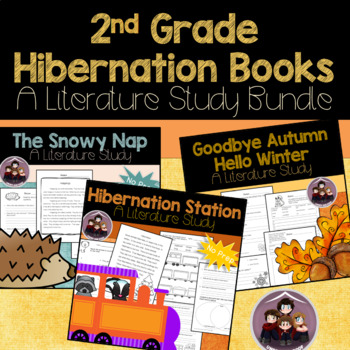 Preview of 2nd Grade Hibernation Literature Bundle