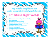 2nd Grade High Frequency Sight Word Cards with Assessment Sheets