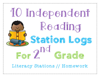 Preview of 2nd Grade Independent Reading Logs