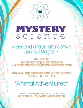 Preview of 2nd Grade Interactive Science Journals-Mystery Science (Animal Adventures)