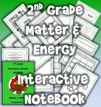 Preview of 2nd Grade Interactive Science Notebook: Matter & Energy (TEKS)