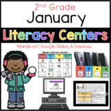 2nd Grade January Literacy Centers 