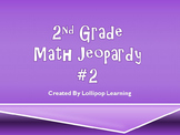 2nd Grade Jeopardy Math #2