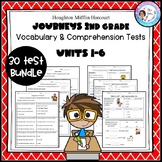 2nd Grade Journeys Vocabulary & Comprehension Tests: Unit 