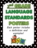 Language Standards Posters/Anchor Charts ~2nd Grade Common Core