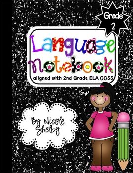 Preview of 2nd Grade Language Interactive Notebook (Common Core aligned)