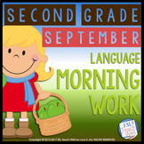 Morning Work Second Grade | SEPTEMBER Morning Work Printables