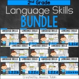 2nd Grade Language Skills Bundle - Language and Grammar Wo
