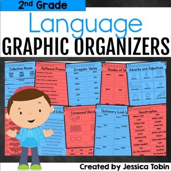 Preview of 2nd Grade Language Worksheets- Common Core Standards Based Worksheets