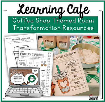 Preview of Coffee Shop Learning Cafe | Barista Themed Room Transformation Resources
