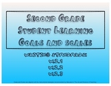 2nd Grade Writing Learning Goals and Scales - No Prep!