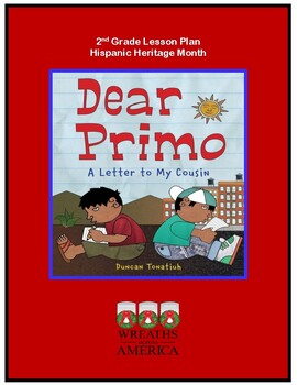 Preview of 2nd Grade Lesson Plan Hispanic Heritage Month