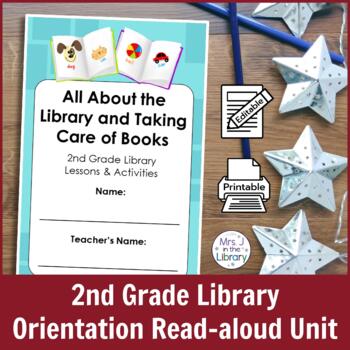 Preview of 2nd Grade Library Orientation Read-aloud Unit