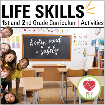 Preview of First Grade + Second Grade Life Skills Curriculum: 1st + 2nd Grade Activities
