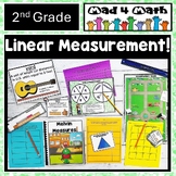 2nd Grade Linear Measurement Inches Centimeters Nonstandard Units