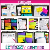 2nd Grade Literacy Centers for February