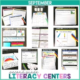 2nd Grade Literacy Centers for September