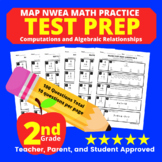 2nd Grade MAP NWEA Test Prep for Math: Computations and Al