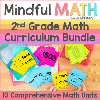 Preview of 2nd Grade Math Curriculum - Grade 2 Math Lessons, Centers, Games, Worksheets