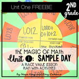 2nd Grade Magic of Math FREEBIE:  SAMPLE DAY