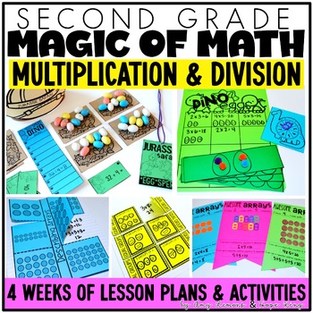 Preview of 2nd Grade Magic of Math for Multiplication & Division | Equal Groups and Arrays