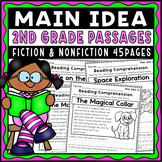 2nd Grade Main Idea Passages (45 Passages ) - Short Storie