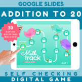 2nd Grade Math Addition to 20 | Digital  Review Game