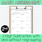 2 Digit Subtraction with regrouping word problems Math Exi