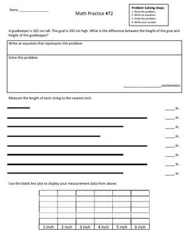 2nd grade math assessment homework practice worksheets common core