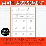 Three Digit Subtraction with and without regrouping 2nd Gr