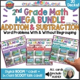 2nd Grade Math BUNDLE | Addition & Subtraction | BOOM & SC