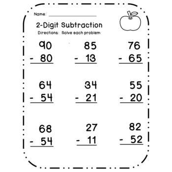 2nd Grade Math Back To School Theme by Teaching in Turks | TPT